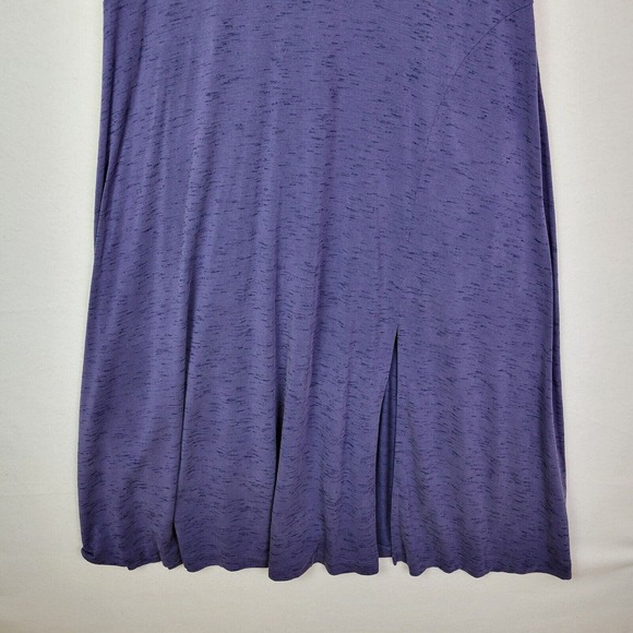 Maeve Anthropologie Womens Melanie Racer Back Lace Maxi Dress Size Medium Purple - Picture 7 of 10